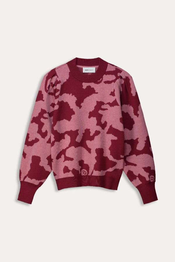 PULLOVER - Camo Red