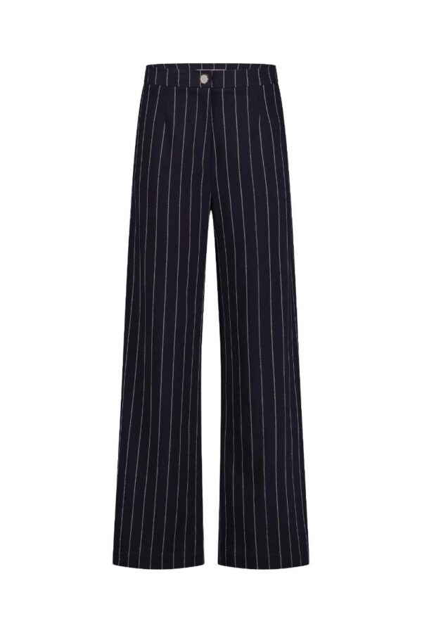 Holly gold pinstripe trousers