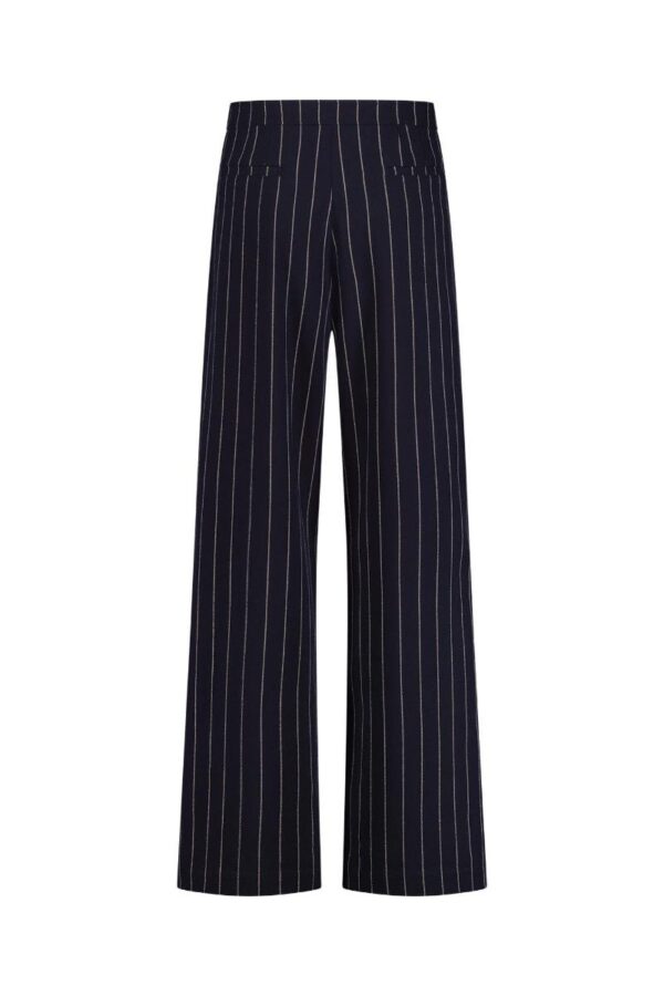 Holly gold pinstripe trousers