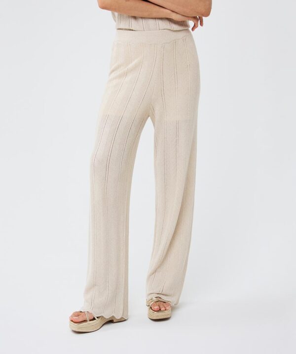 Trousers fancy knit