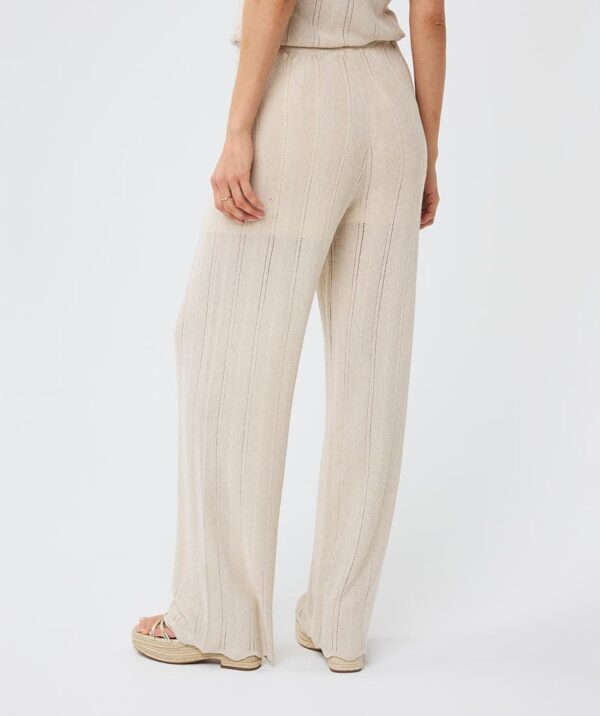 Trousers fancy knit