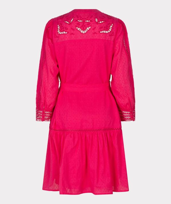 Dress plumetis lace embroidery