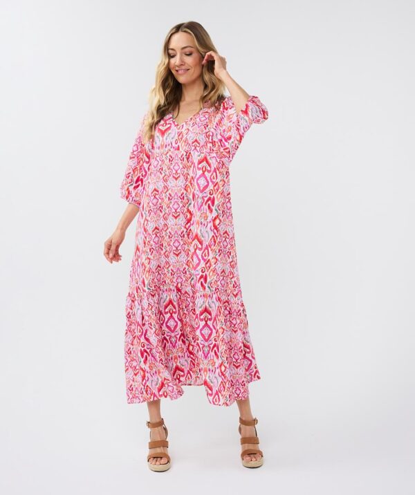 Dress long wide lkat Wave