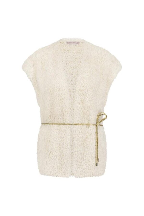 Marly fluffy waistcoat