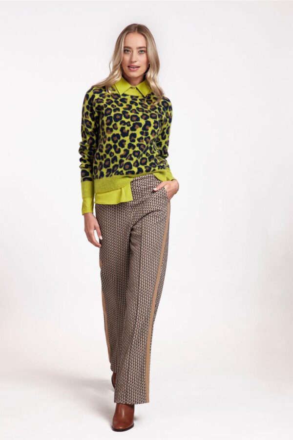 Rae jacquard trousers