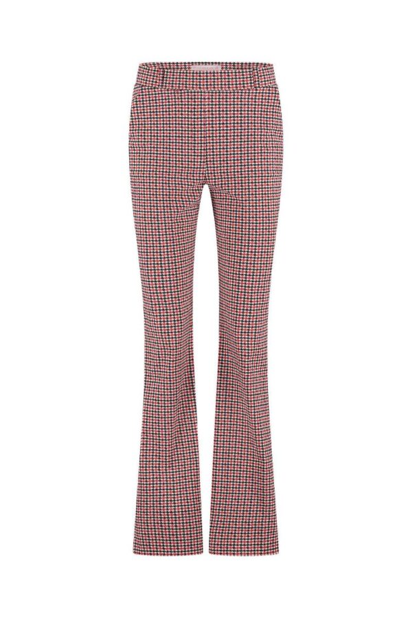 Flair check trousers