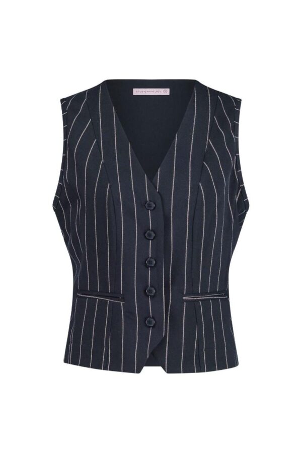 Bruno gold stripe gilet