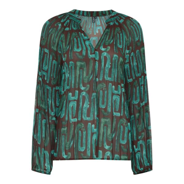 Blouse Dark Green