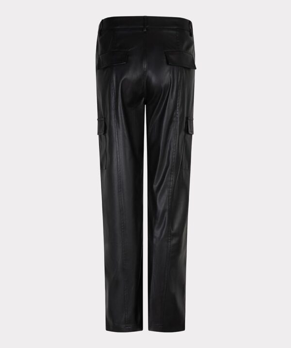 Trousers cargo vegan leather