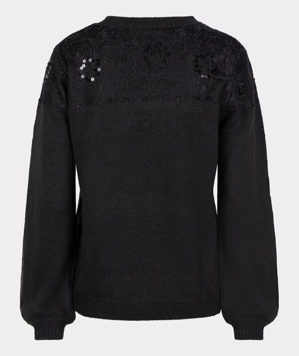 Sweater knit lace