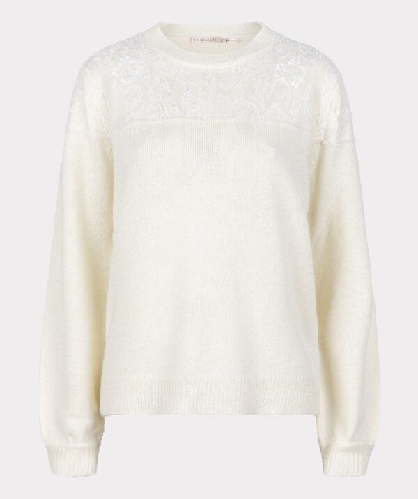 Sweater knit lace