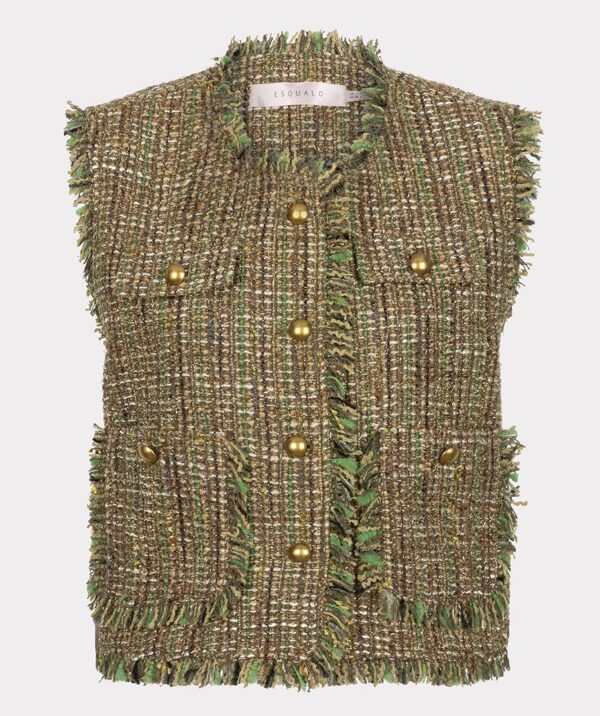 Gilet tweed