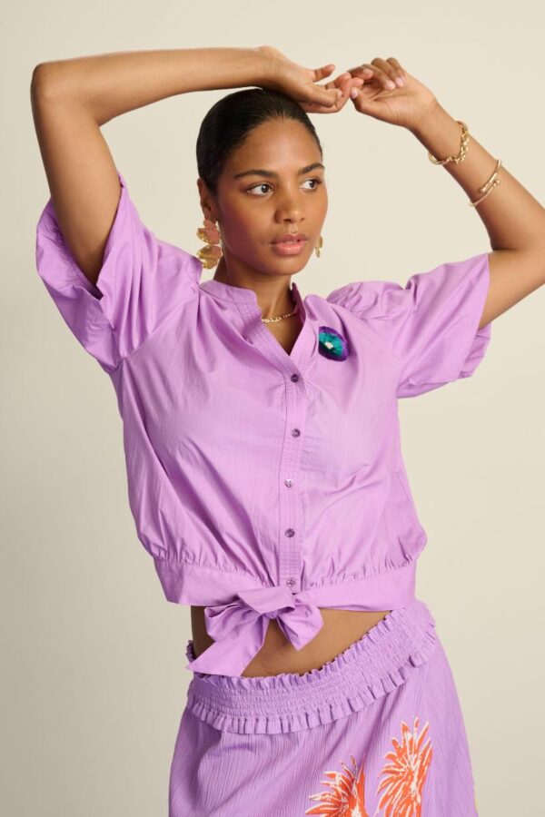 BLOUSE - Lilac