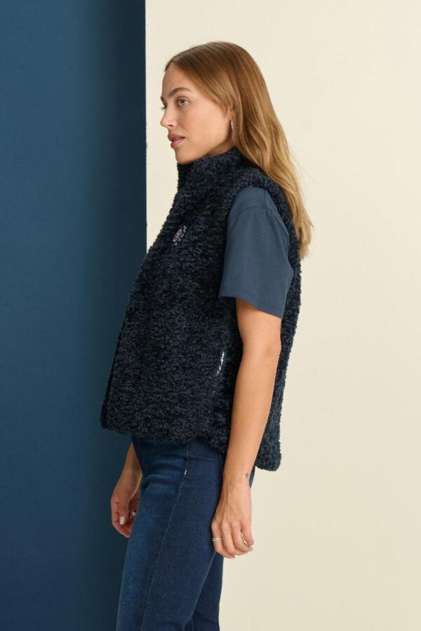 GILET - Teddy Love Navy