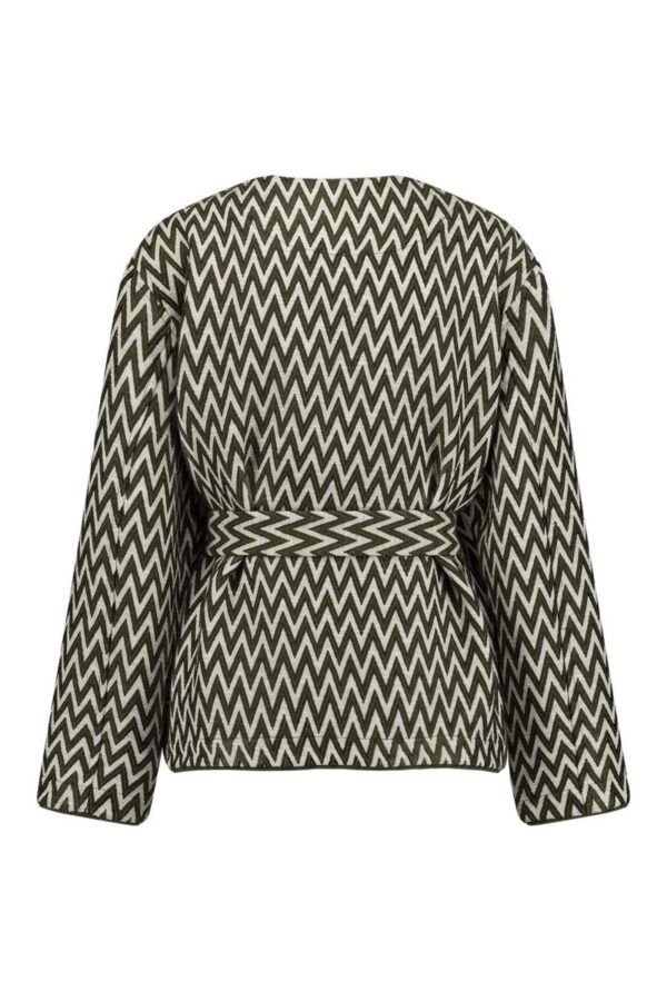 Azra zig zag jacket