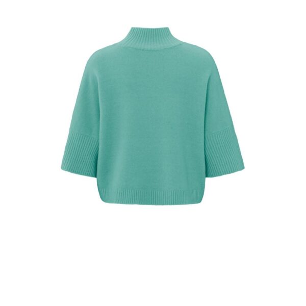 High neckline sweater