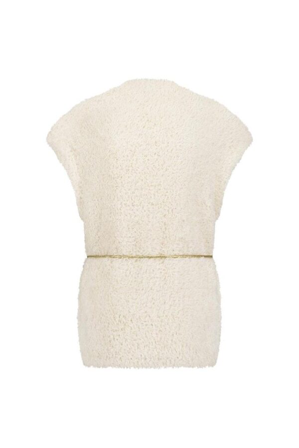 Marly fluffy waistcoat