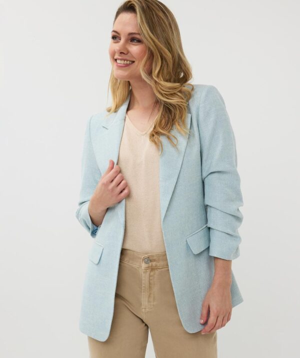 Blazer linen look