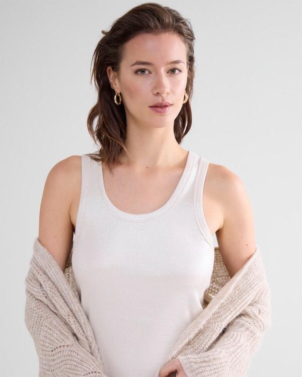 Rib tanktop cotton rib