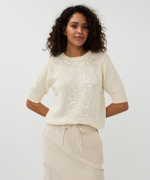 Sweater s/slve sequins