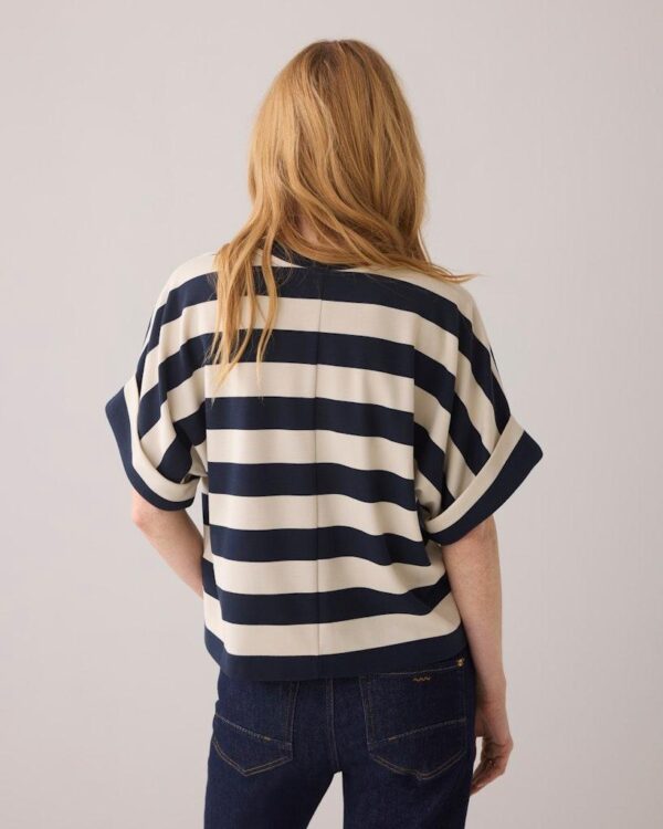 Boxy top Big Stripe Heavy Jers