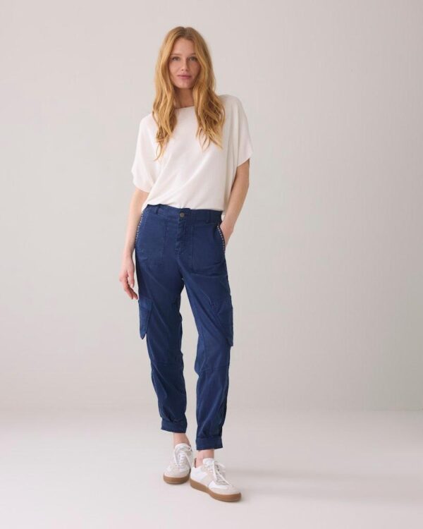 Tapered pant soft stretch sate