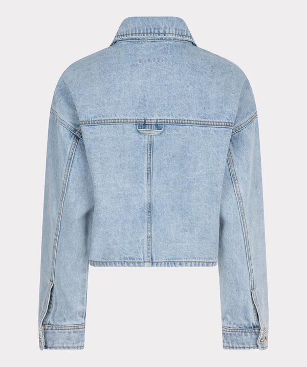 Jacket denim short oversized