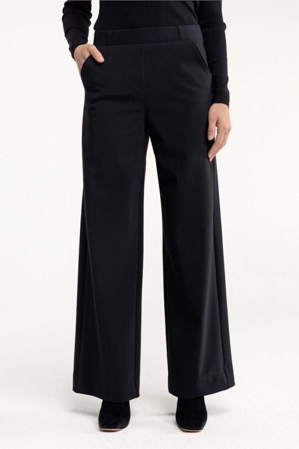 Lexie bonded trousers zwart