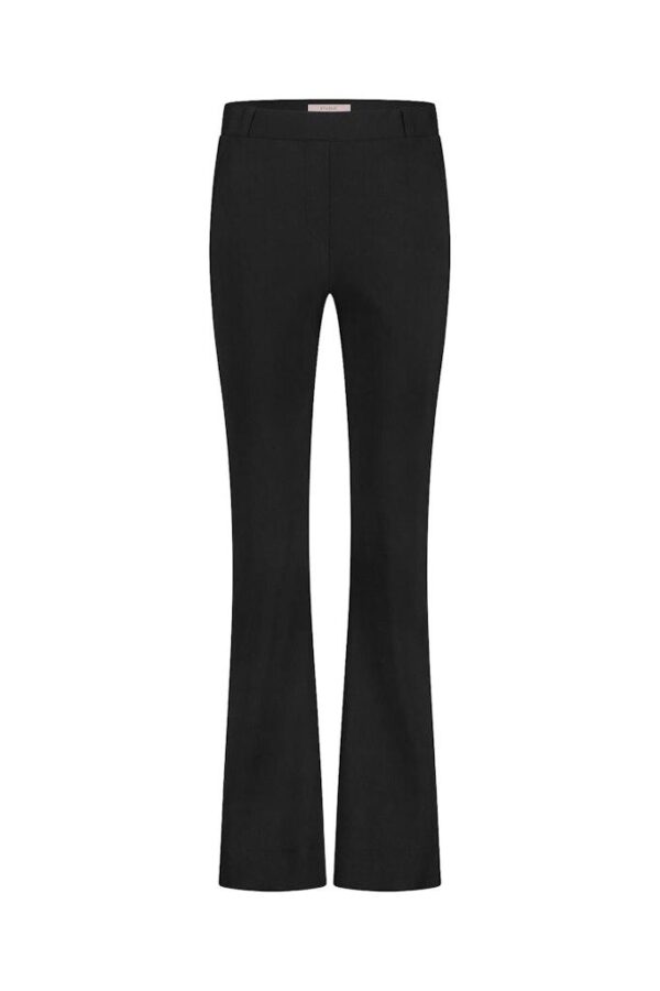 Flair bonded trousers zwart