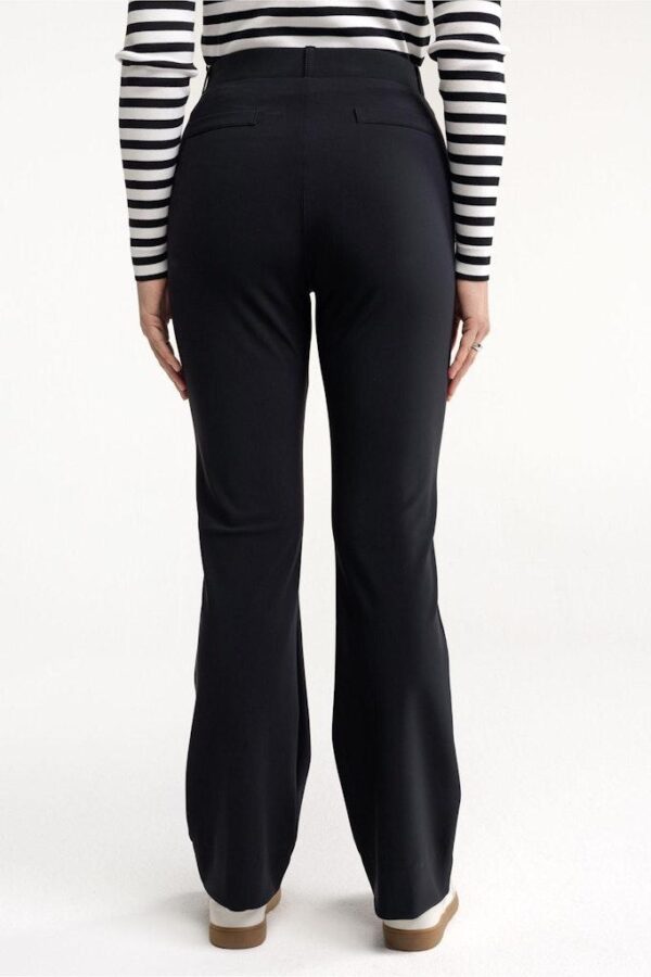 Flair bonded trousers zwart