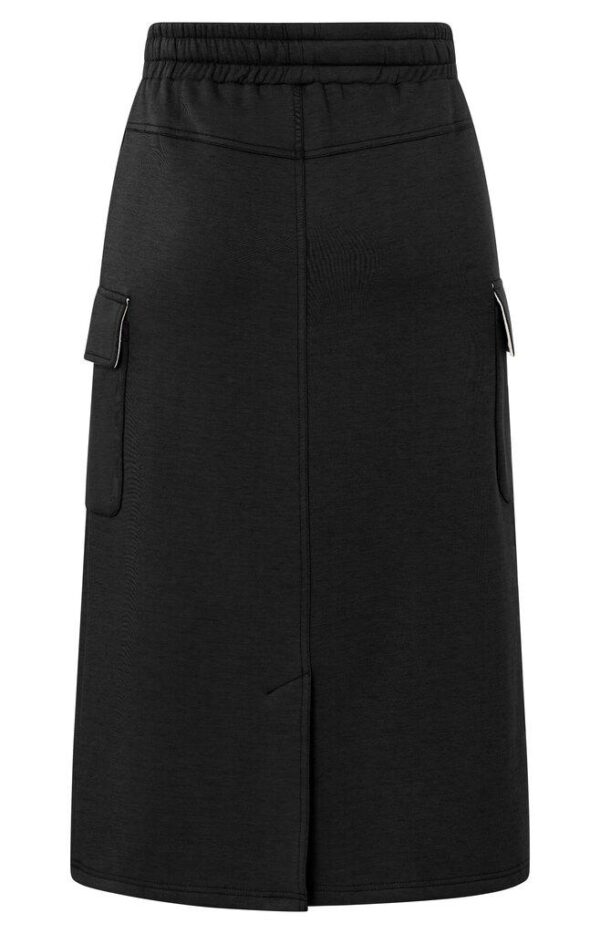 Jersey mid cargo skirt