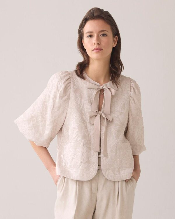 Blouse jacquard