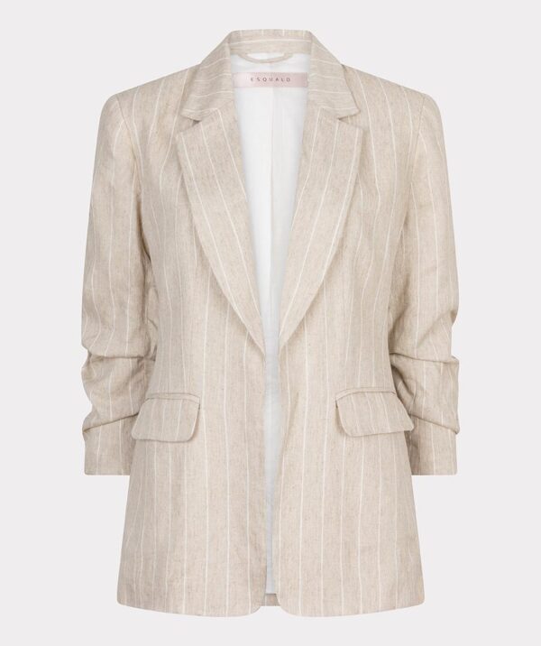 Blazer linen stripe