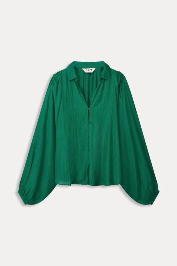 BLOUSE - Lena Meadow Green