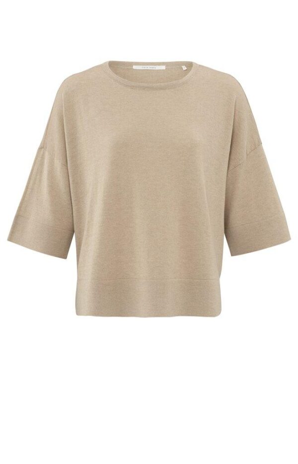 Oversized Fine Knitted T-shirt