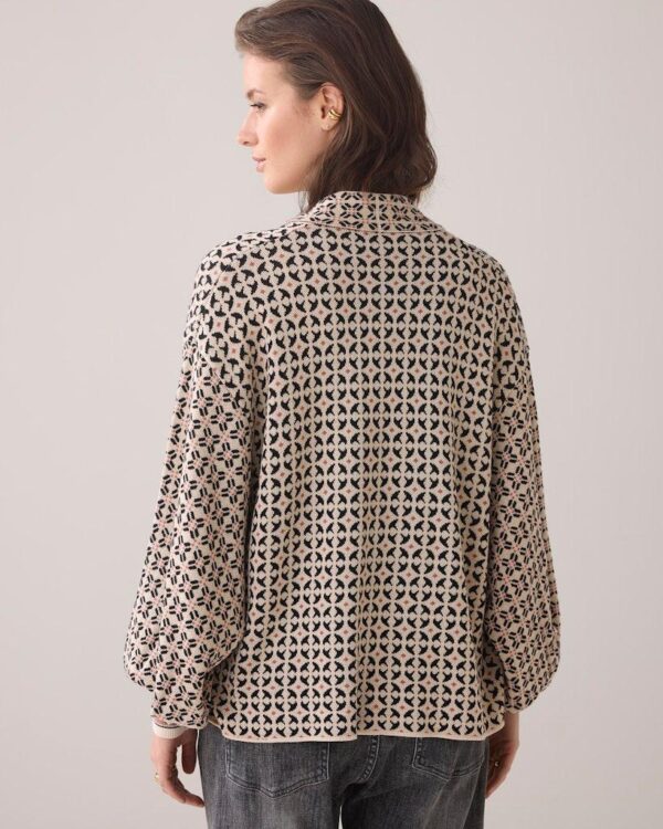 Short kimono cardigan mozaic j